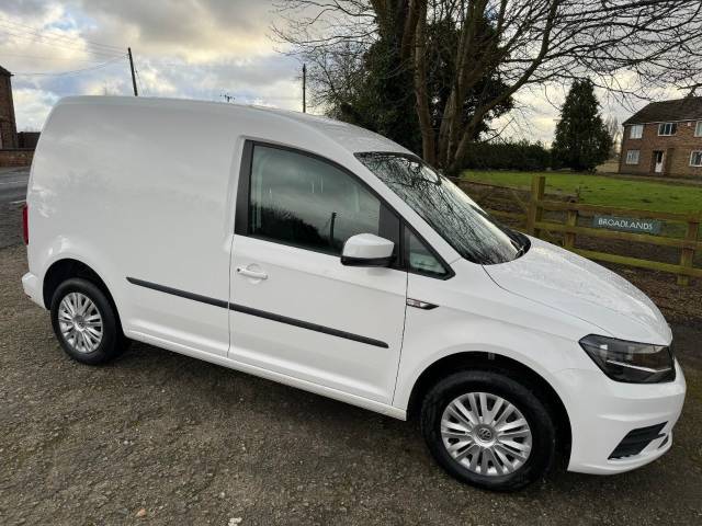 Volkswagen Caddy 2.0 TDI BlueMotion Tech 102PS Trendline [AC] Van Panel Van Diesel White