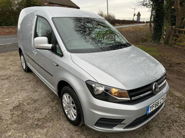 Volkswagen Caddy 2.0 TDI BlueMotion Tech 102PS Trendline Van Panel Van Diesel Silver